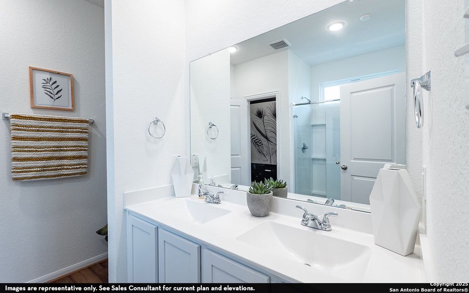 Furnished interior view inside a new home in Willow View, Converse (Image 3).