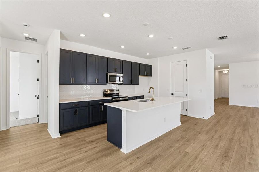 Furnished interior view inside a new home in Sunbrooke, St. Cloud (Image 9).