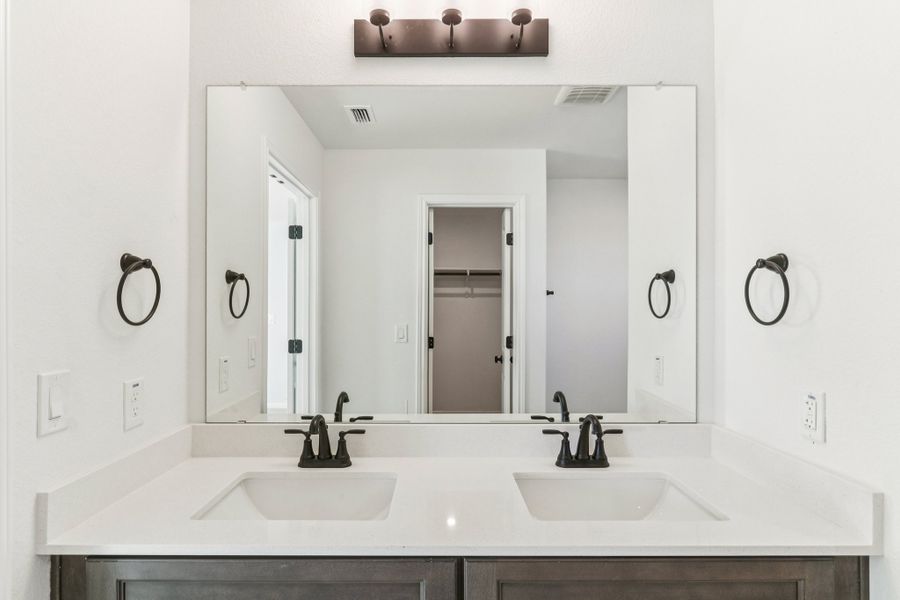 Furnished interior view inside a new home in Porter Country, Buda (Image 14). Furnished interior view inside a new home in Porter Country, Buda (Image 14).