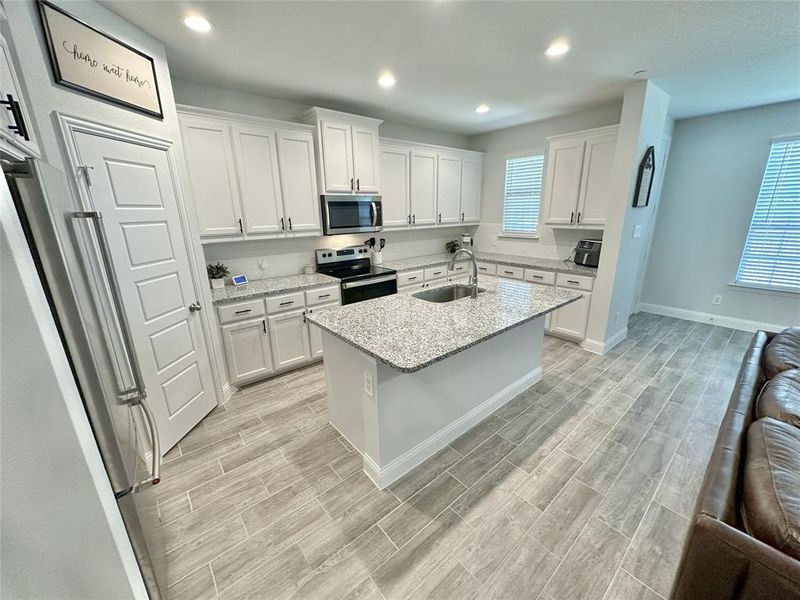 Furnished interior view inside a new home in , Watauga (Image 12). Furnished interior view inside a new home in , Watauga (Image 12).