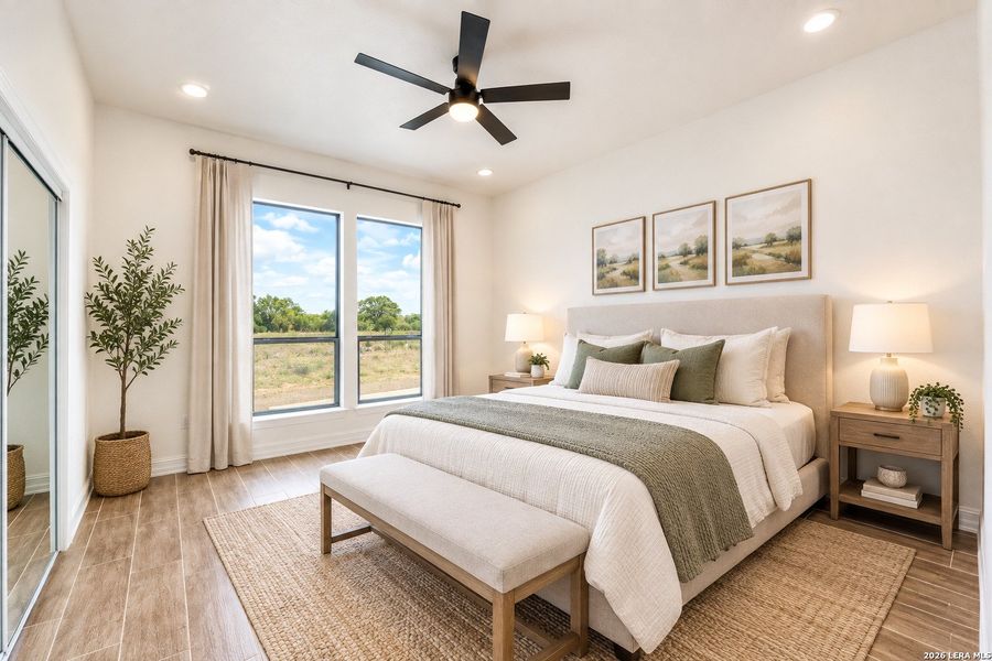 Furnished interior view inside a new home in , Floresville (Image 4).