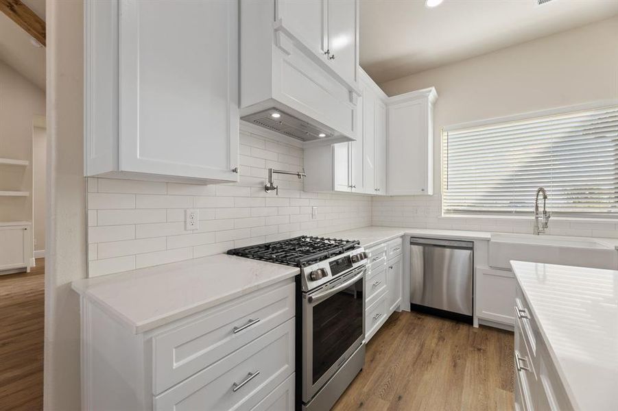 Furnished interior view inside a new home in , Godley (Image 17). Furnished interior view inside a new home in , Godley (Image 17).