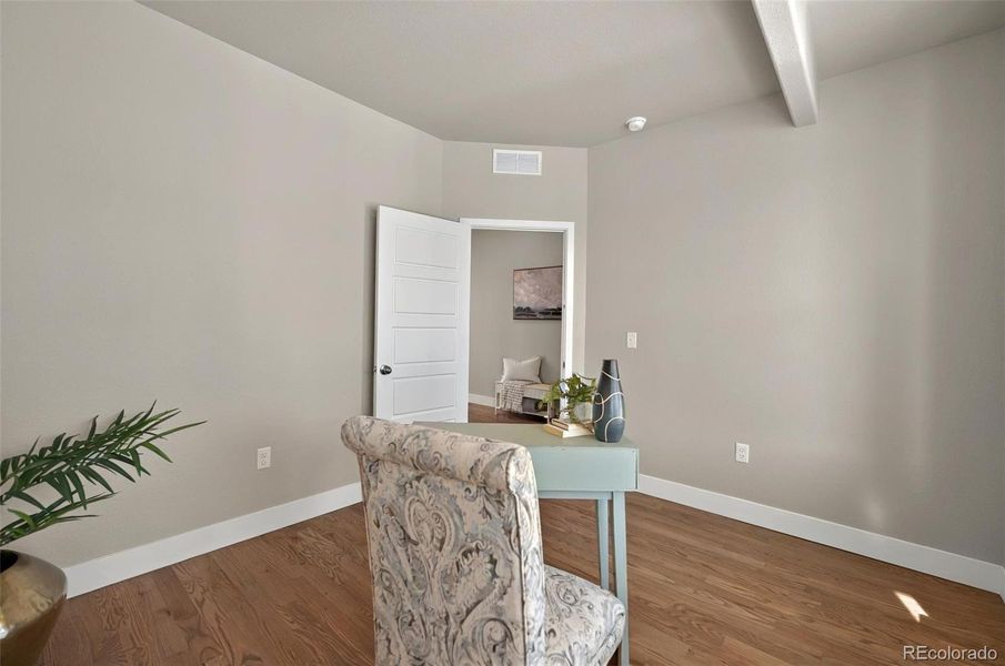 Furnished interior view inside a new home in , Colorado Springs (Image 34). Furnished interior view inside a new home in , Colorado Springs (Image 34).