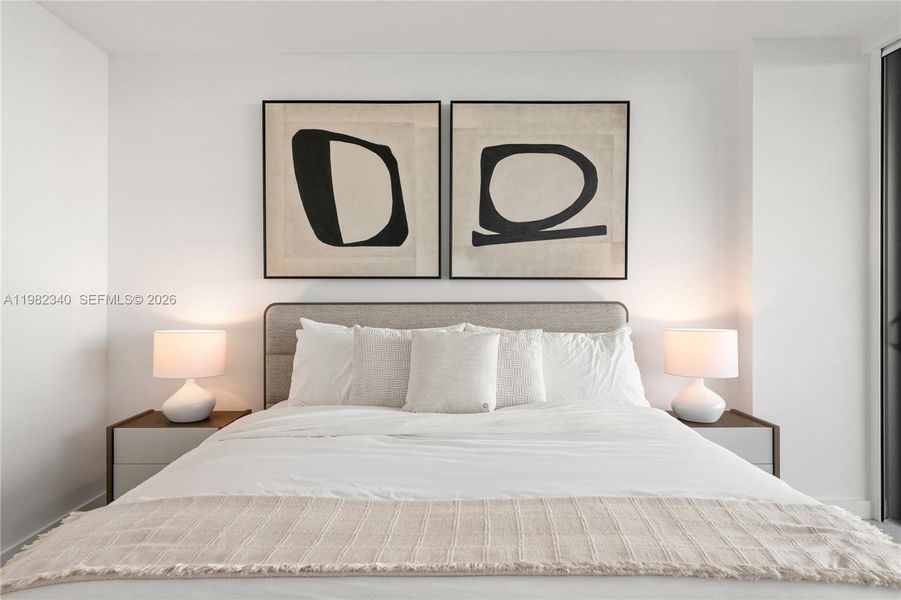 Furnished interior view inside a new home in , Bay Harbor Islands (Image 14).