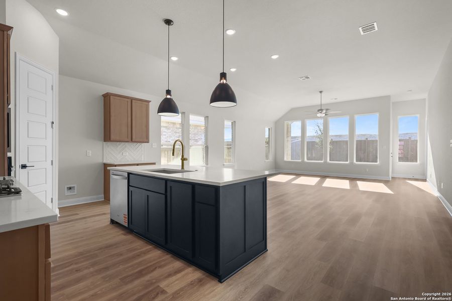 Furnished interior view inside a new home in Mayfair 50', New Braunfels (Image 6).