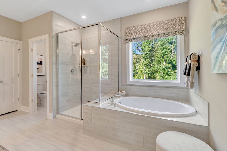Furnished interior view inside a new home in Stonewood Estates, Durham (Image 9).