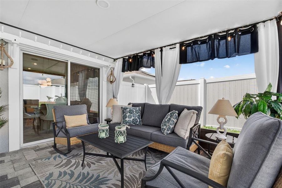 Furnished interior view inside a new home in Laurel Glen, Haines City (Image 38).