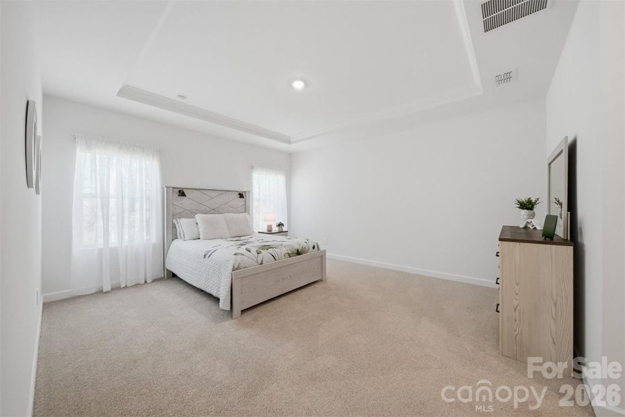 Furnished interior view inside a new home in , Newton (Image 9).