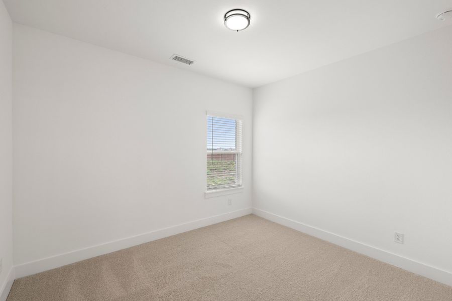 Representative unfurnished interior of a home built from the Courage by Rockwell Homes in Anna Ranch, Anna (Image 37). Representative unfurnished interior of a home built from the Courage by Rockwell Homes in Anna Ranch, Anna (Image 37).