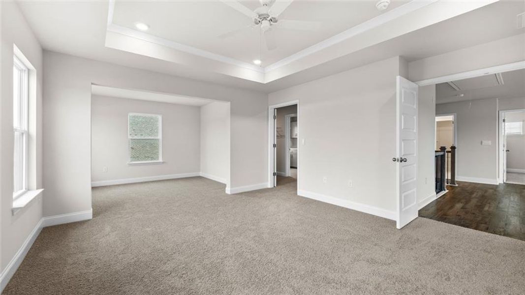 Spacious, unfurnished interior of a new home in Westland, Bogart (Image 17).