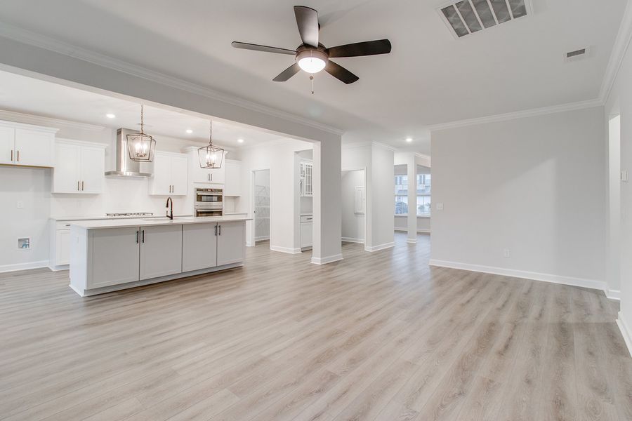 Spacious, unfurnished interior of a new home in Hendrix Farms, Lexington (Image 19). Spacious, unfurnished interior of a new home in Hendrix Farms, Lexington (Image 19).