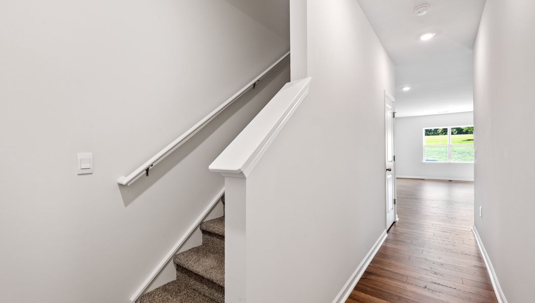 Spacious, unfurnished interior of a new home in Brookside Ridge Townhomes, Greer (Image 15). Spacious, unfurnished interior of a new home in Brookside Ridge Townhomes, Greer (Image 15).