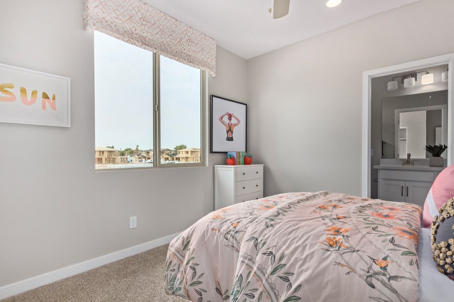 Furnished interior view inside a new home in Stonehaven, Glendale (Image 17).