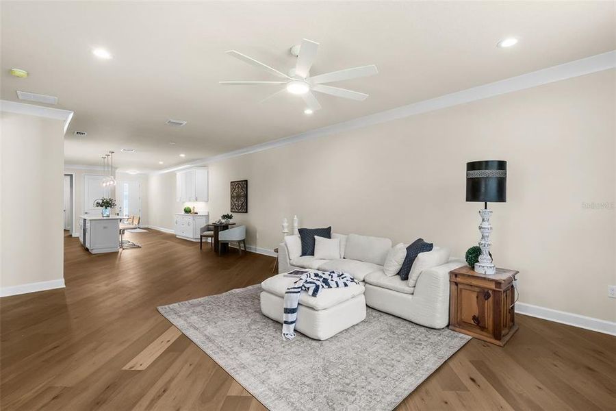 Furnished interior view inside a new home in , Tarpon Springs (Image 13). Furnished interior view inside a new home in , Tarpon Springs (Image 13).