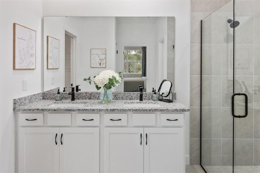 Close-up of interior finishes inside a home in Rainwood, Groveland (Image 18).