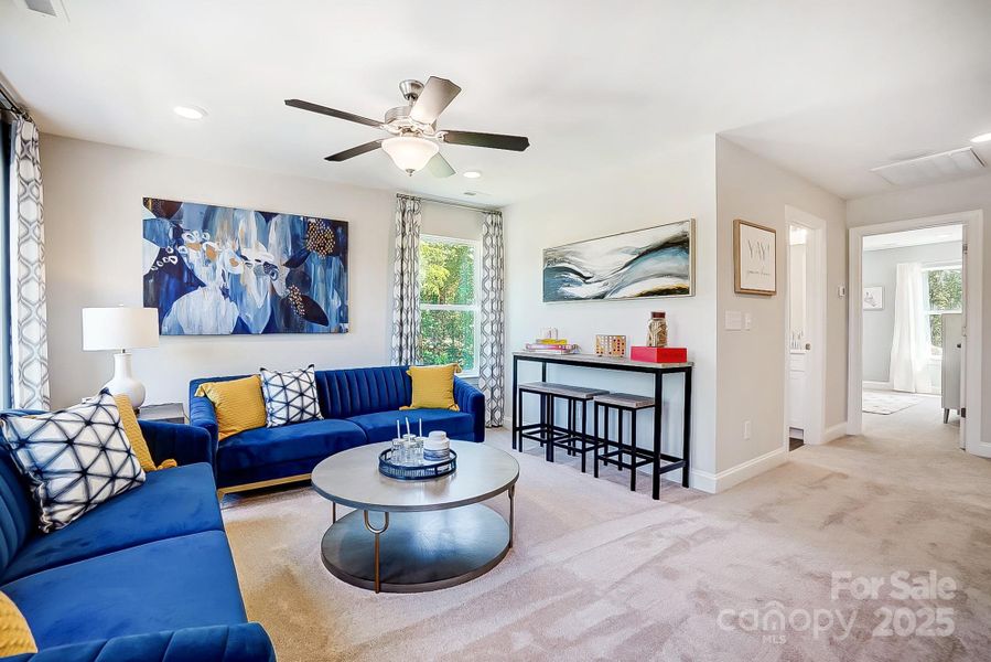 Furnished interior view inside a new home in Grier Meadows, Charlotte (Image 10).