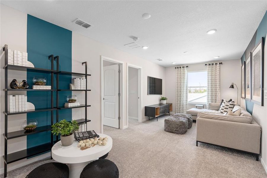 Furnished interior view inside a new home in Tohoqua, Kissimmee (Image 23).