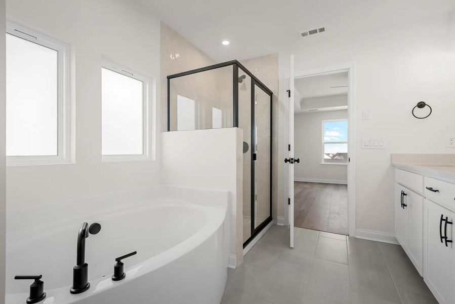 The Leighland D Primary Suite Bathroom The Leighland D Primary Suite Bathroom