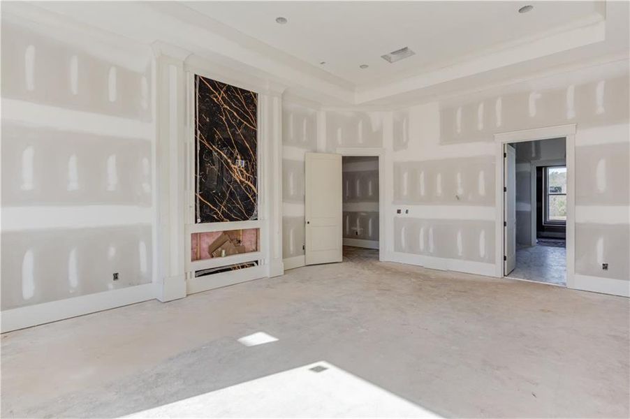 In-progress construction of a new home in , Buford, GA (Image 11).