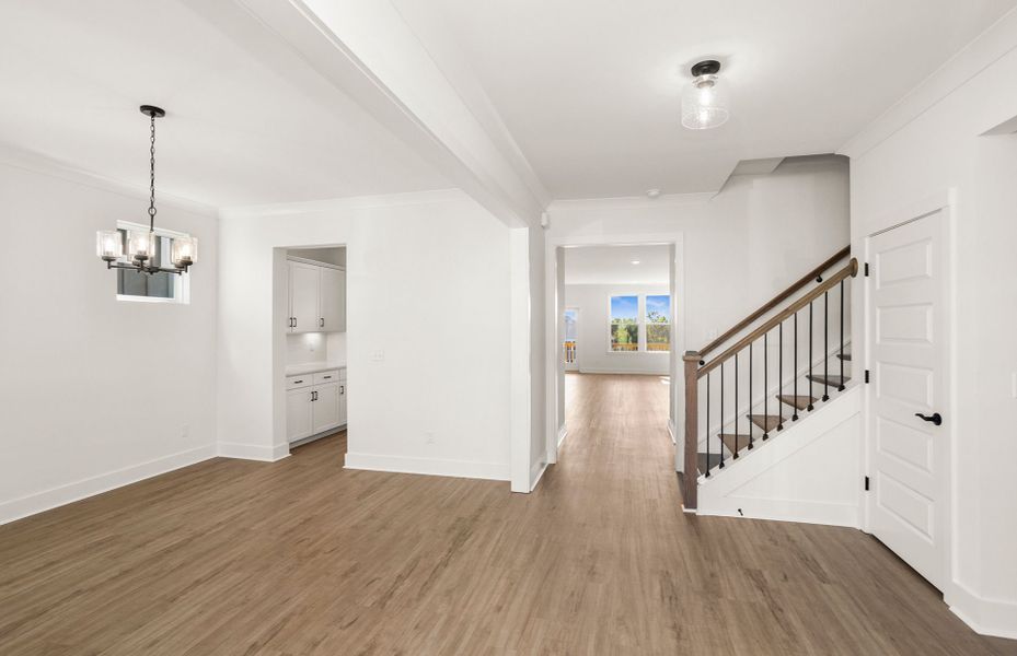 Spacious, unfurnished interior of a new home in Durham Farms, Hendersonville (Image 34).