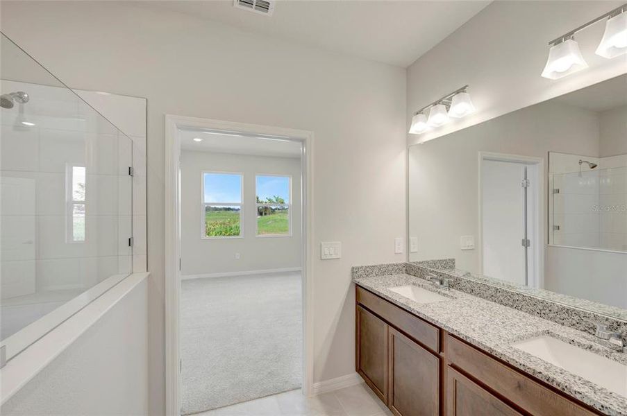 Furnished interior view inside a new home in Gracewater at Sarasota, Sarasota (Image 6).