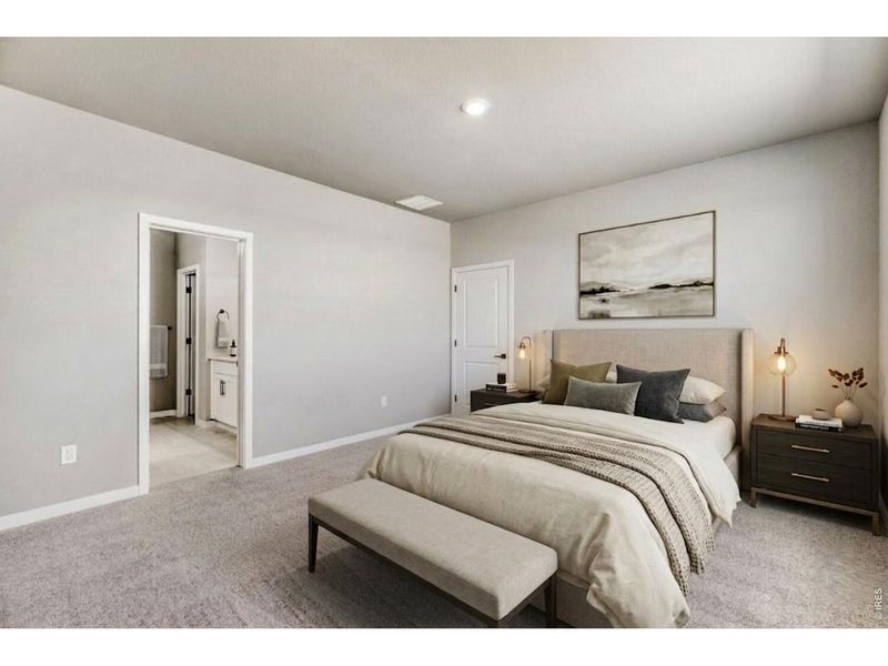 Furnished interior view inside a new home in Farmstead, Berthoud (Image 5). Furnished interior view inside a new home in Farmstead, Berthoud (Image 5).