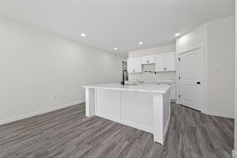 Furnished interior view inside a new home in , Cleveland (Image 10).
