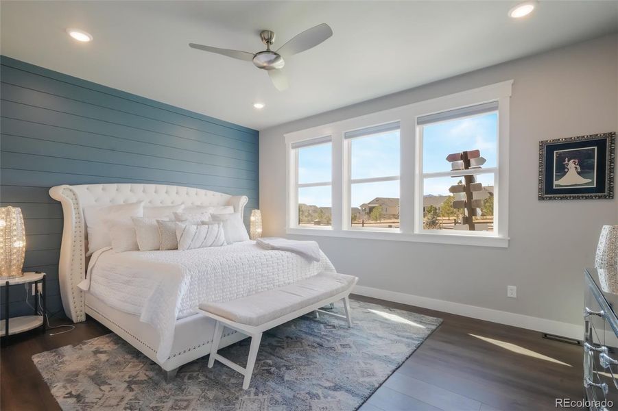 Furnished interior view inside a new home in , Monument (Image 9).