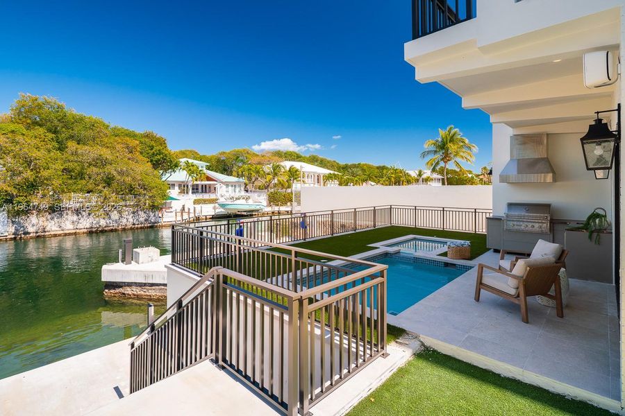Exterior details and patio area of a home in , Key Largo (Image 24). Exterior details and patio area of a home in , Key Largo (Image 24).