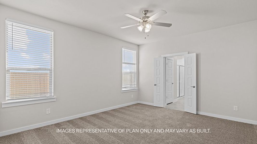 Spacious, unfurnished interior of a new home in Westmont, Lubbock (Image 15).