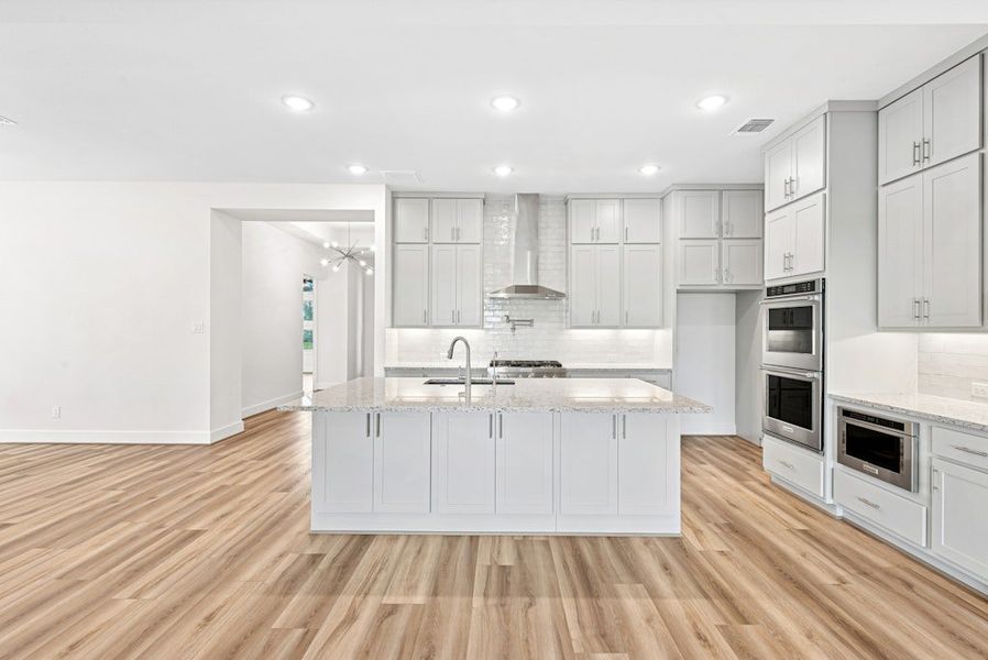 Furnished interior view inside a new home in Santa Rita Ranch, Liberty Hill (Image 7).