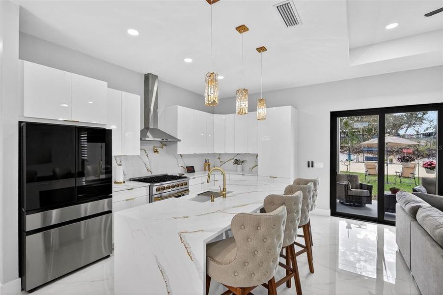 Furnished interior view inside a new home in , Lake Placid (Image 13).