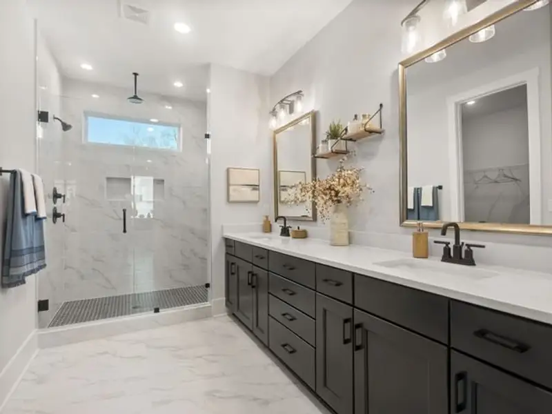 Representative furnished interior of a home built from the Yale by True Homes in Wendell Springs, Wendell (Image 4).