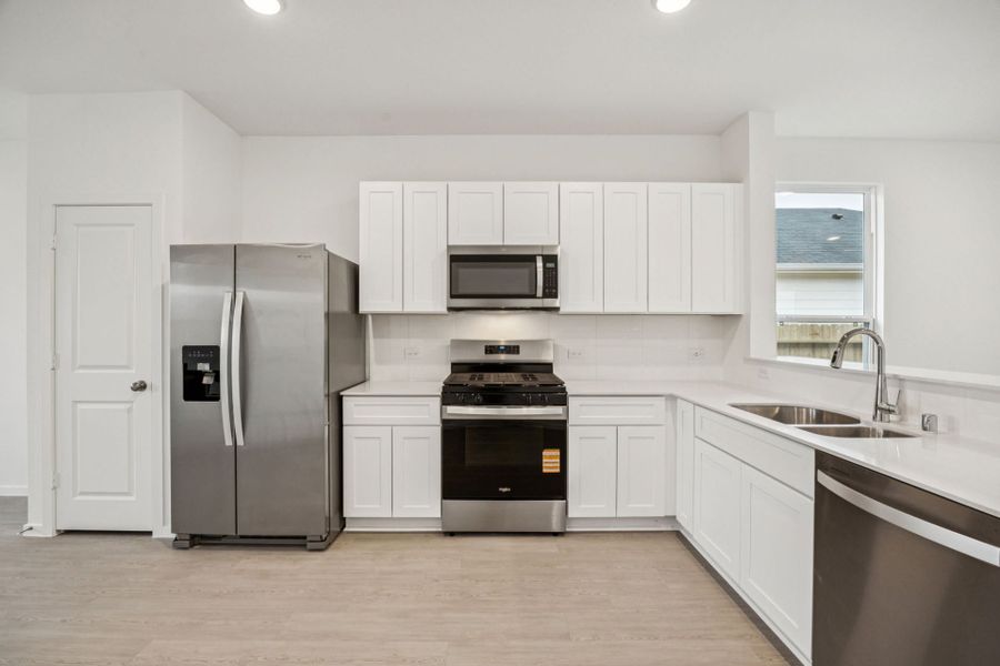 Furnished interior view inside a new home in Montgomery Bend, Montgomery (Image 15). Furnished interior view inside a new home in Montgomery Bend, Montgomery (Image 15).