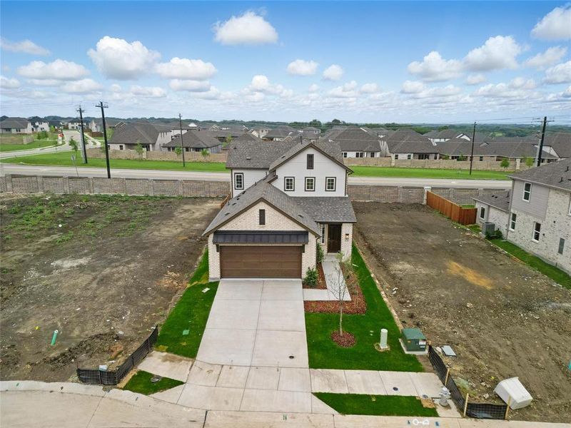Exterior details and patio area of a home in Westridge, McKinney (Image 22).