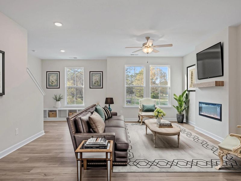 Furnished interior view inside a new home in Camden Park, Knightdale (Image 8).