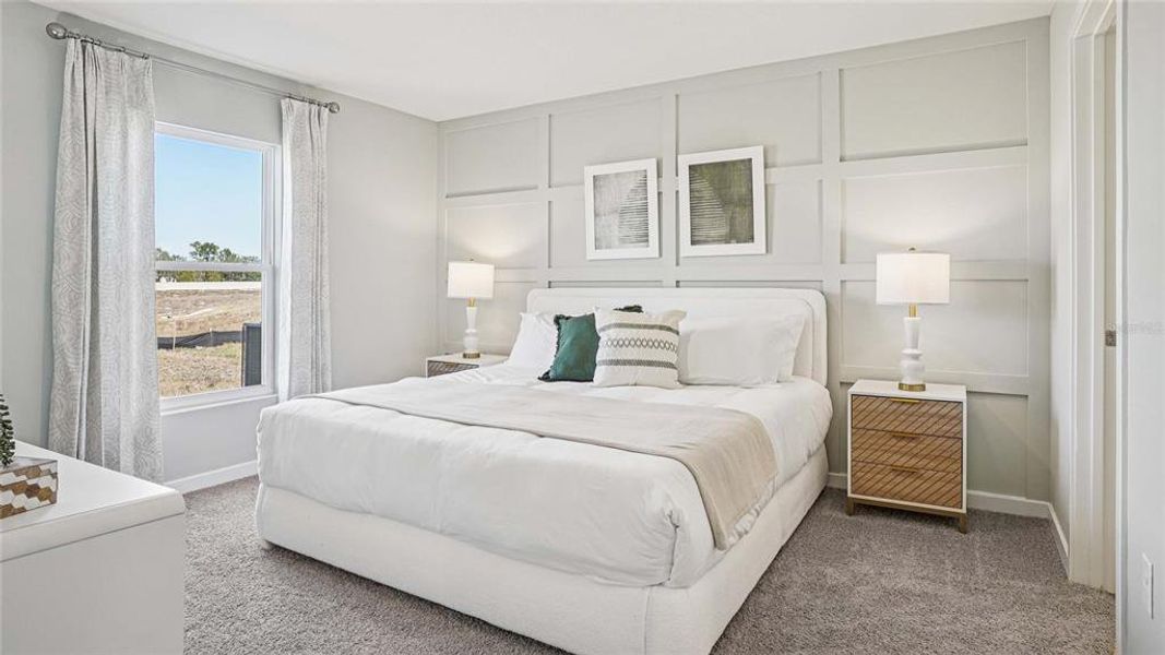 Furnished interior view inside a new home in Emerson Pointe, Ocala (Image 19).