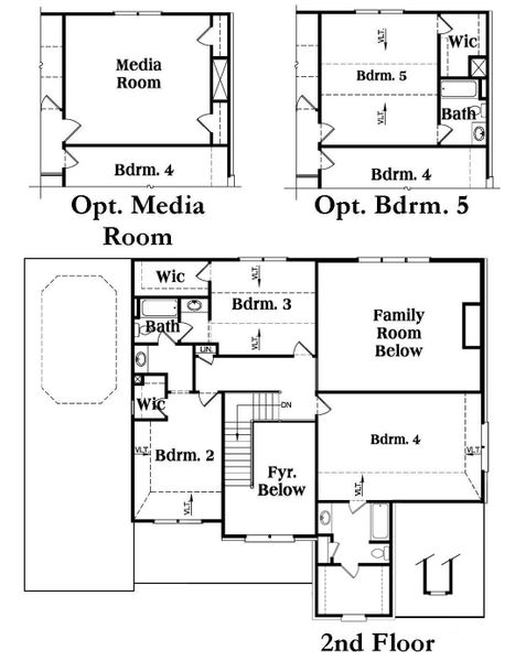 2D floor plan layout of this home in Spring Creek, Monroe, GA (Image 3). 2D floor plan layout of this home in Spring Creek, Monroe, GA (Image 3).