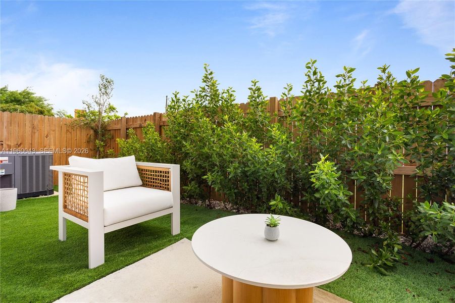 Exterior details and patio area of a home in , Florida City (Image 3).