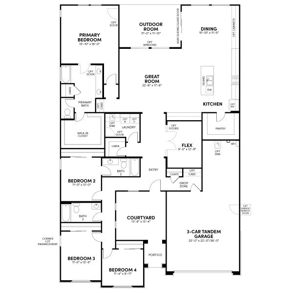 Floor 1: Included Plan