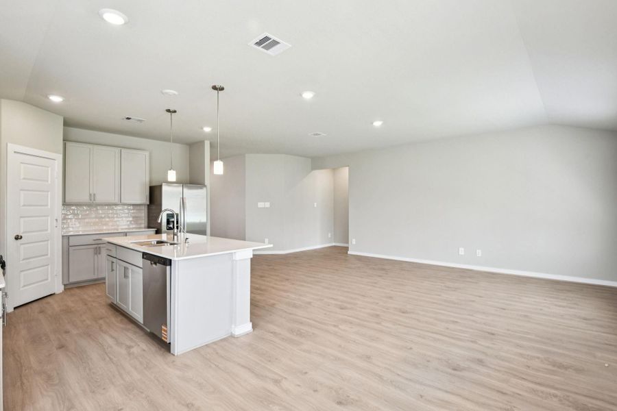 Photo is not of the actual home, but is an inspirational photo of builder’s model home and may depict options, furnishings, and/or decorator features that are not included