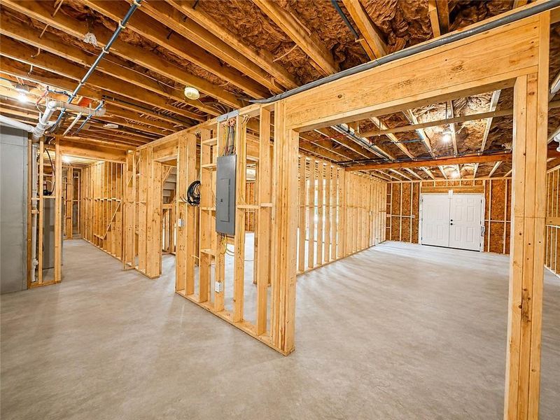 In-progress construction of a new home in , Canton, GA (Image 33).