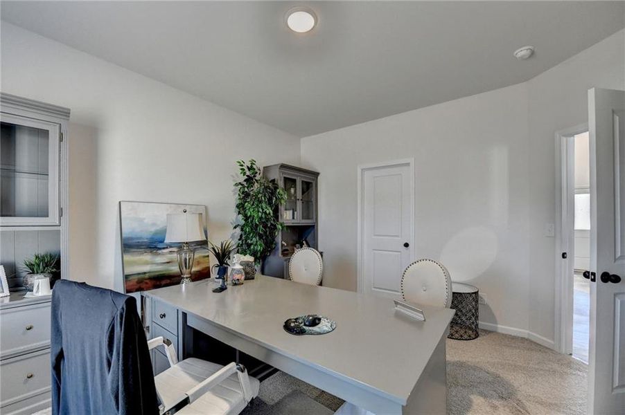 Furnished interior view inside a new home in , Auburn (Image 50).