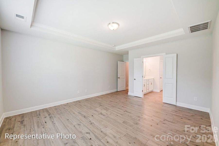 Spacious, unfurnished interior of a new home in Heritage - 55+ Community, Indian Trail (Image 16).