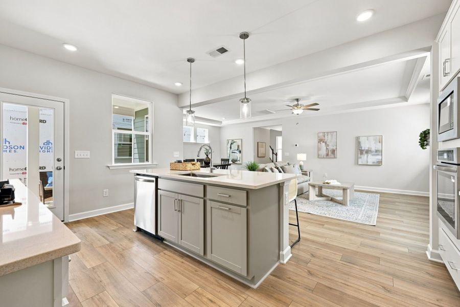 Representative furnished interior of a home built from the The Oakmont A by Davidson Homes LLC in Bradshaw Farms, Mount Juliet (Image 20).