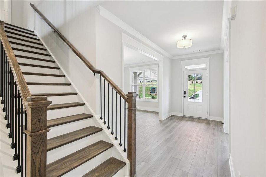 Spacious, unfurnished interior of a new home in Rosewood Lake Estates, Hoschton (Image 33).