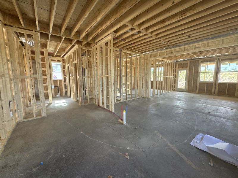 In-progress construction of a new home in Tillery Park, Grovetown, GA (Image 14).