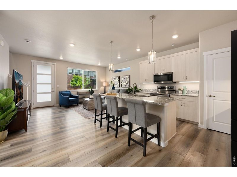 Furnished interior view inside a new home in Fickel Farm, Berthoud (Image 19).