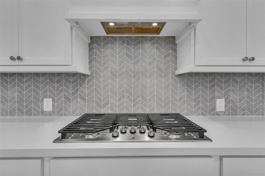 5 burner gas cooktop