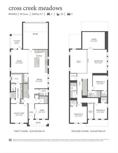 Open the front door and enter your dream home!  Our Rennes plan offers a fantastic open concept main floor paired with spacious bedrooms creating outstanding space for your family!